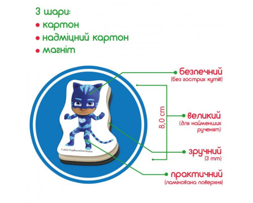 Набір магнітів "Герої в масках. Світ героїв" Magdum МЕ 5031-31
