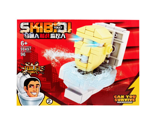 Конструктор "SKIBIDI TOILET" 98497-2, 96 деталей