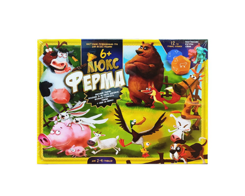 Игра настольная БОЛ "Ферма ЛЮКС" G-FL-01-02 УКР.