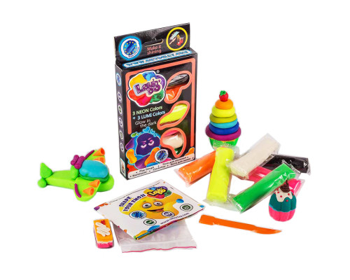 Набір тіста для ліплення TM Lovin'Do Асорті 6 кольорів Люмі 41018