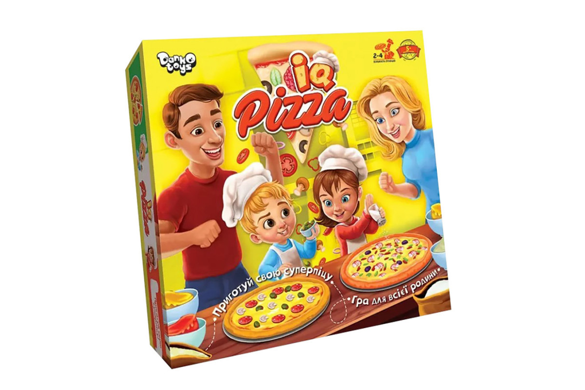Симейная настольная игра "IQ Pizza" G-IP-01U на укр. языке