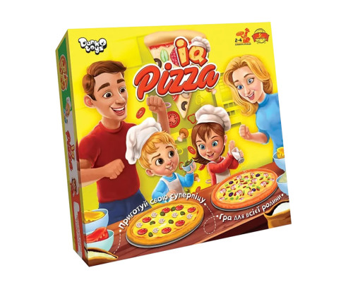 Симейная настольная игра "IQ Pizza" G-IP-01U на укр. языке