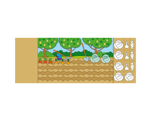 Дитяча книжечка-розмальовка "Хто пасеться на лузі?" 1364006