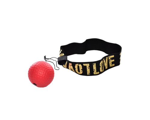 Тренажер для боксу "Fight Ball" MS 3258-1 фомовий Червоний