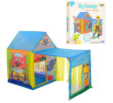 Игровой домик палатка гараж M5685 с верандой