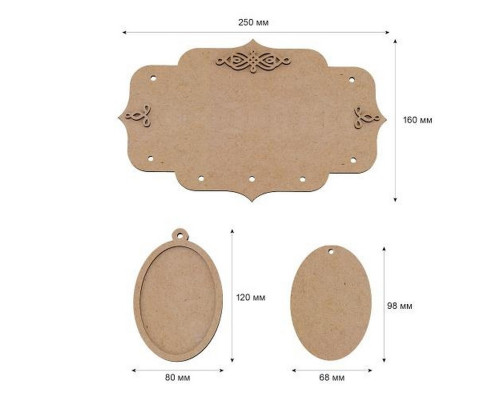 Набір для створення настінної підвіски "Botanical World" FDCKW-057