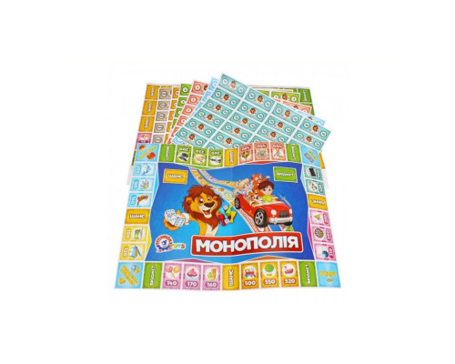 Настільна гра "Монополія" 0755TXK з ігровим комплектом грошей