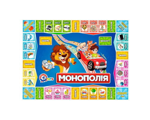 Настільна гра "Монополія" 0755TXK з ігровим комплектом грошей