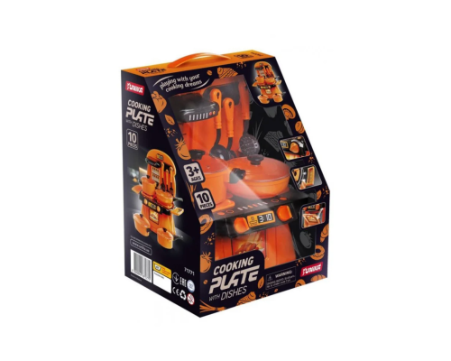 Ігровий набір Кухонна плита "Cooking Plate with Dishes" 71771 10 предметів