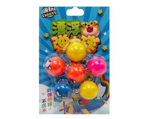 Набір м'ячиків стрибунів "Смайлики" DZ596-S 6 штук