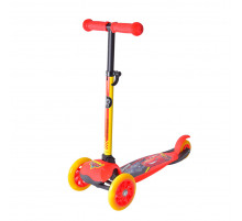 Детский самокат "Cars" Bambi LS2114 с рюкзачком 17х20 см