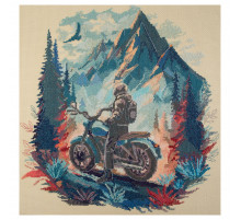 Набір для вишивання хрестиком "Подорож вдалину" AH-213 35х37 см