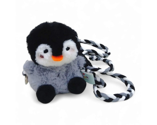 М'яка іграшка-тримач для телефону PLC25005(Black) 9х8х11 см