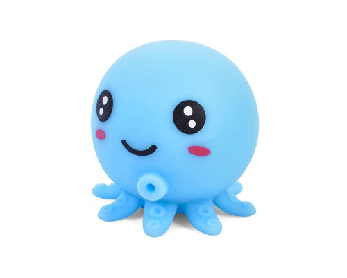 Дитяча іграшка-антистрес "Восьминіг" MS 3951(Blue) з борошном, 7,5 см