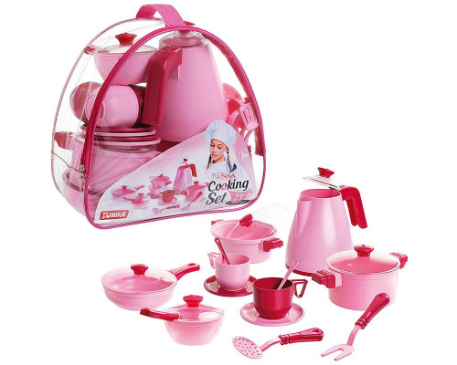 Игровой набор посуды Cooking Set Юника 71740, 23 предмета