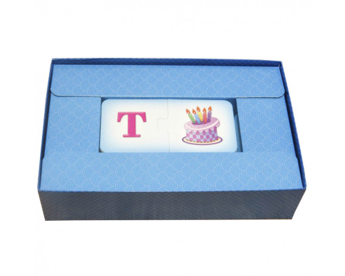 Детская настольная игра "Азбука" 0529, 33 пары карточек