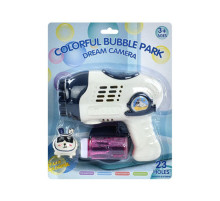 Мыльные пузыри Бластер 10163M(Blue) 17 см, запаска 7,5 см