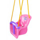 Дитяча гойдалка 8102TXK(Pink) пластик, до 20 кг, мотузка 2,5 м