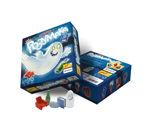 Настільна гра "Привид Розумака" R005UA 60 карток, 5 предметів