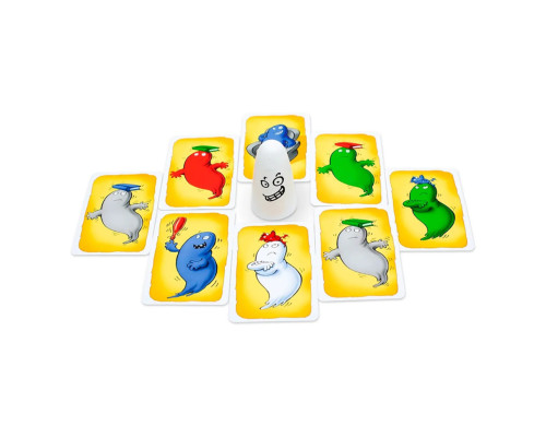 Настільна гра "Привид Розумака" R005UA 60 карток, 5 предметів