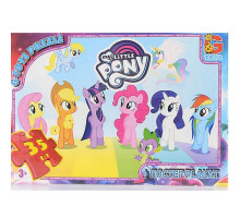 Дитячий пазл "My little PONY" MLP013 постер 35 елементів