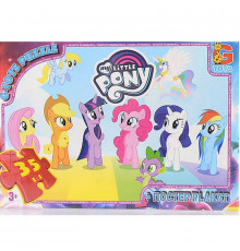Дитячий пазл "My little PONY" MLP013 постер 35 елементів
