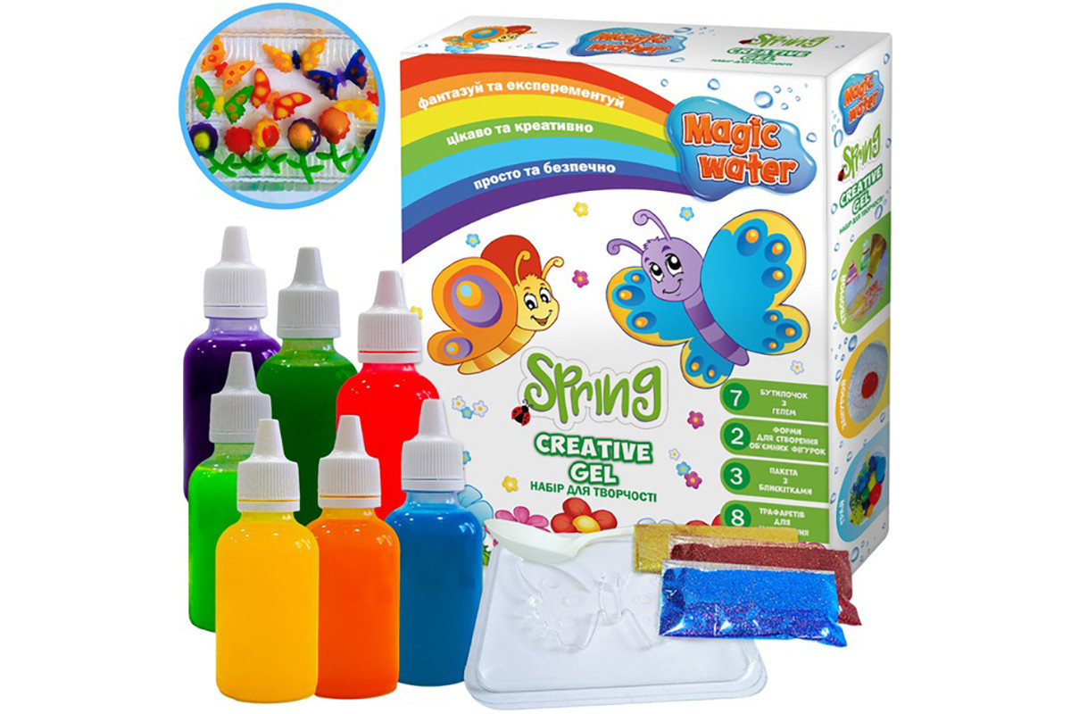 Набор для творчества "Magic water Creative gel SPRING" MV6031-04 Набор для творчества "Magic water Creative gel SPRING" MV6031-04