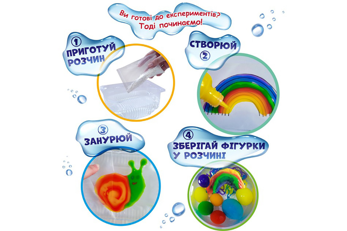 Набор для творчества "Magic water Creative gel SPRING" MV6031-04 Набор для творчества "Magic water Creative gel SPRING" MV6031-04