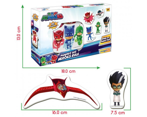 Набір магнітів "Герої в масках. Правила героїв" Magdum МЕ 5031-32