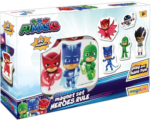 Набір магнітів "Герої в масках. Правила героїв" Magdum МЕ 5031-32
