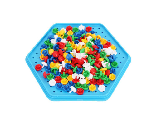 Мозаїка "Кольоровий світ" (220 елементів) Технок 2070TXK, 220 фішок