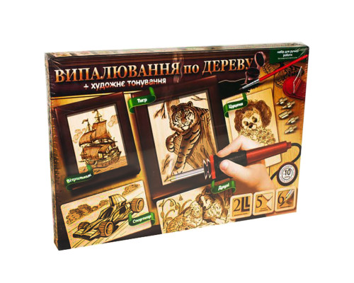 Набір для творчості "Випалювання по дереву" WD-01-01U  WD-01-01U