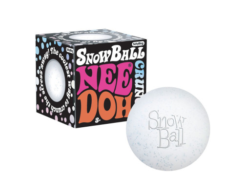Дитяча іграшка антистрес "Сніжна куля" NeeDoh SNBC