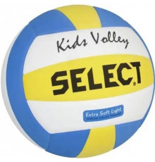 М'яч волейбольний KIDS VOLLEY NEW Select 214460-329 білий, жовтий, синій № 4