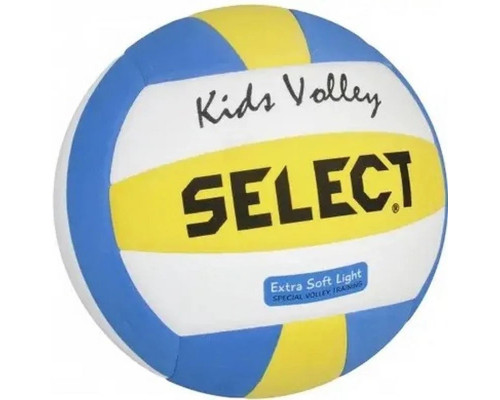 М'яч волейбольний KIDS VOLLEY NEW Select 214460-329 білий, жовтий, синій № 4