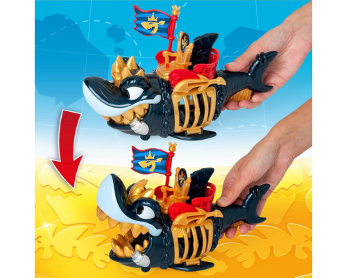 Детский игровой набор с фигурками "Королевская черная акула" PIRATIX PPXSP112IN11