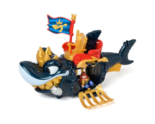 Детский игровой набор с фигурками "Королевская черная акула" PIRATIX PPXSP112IN11