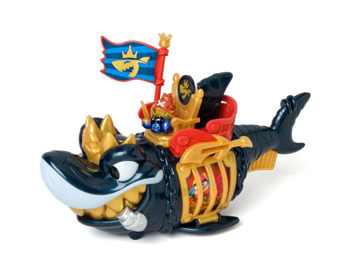 Детский игровой набор с фигурками "Королевская черная акула" PIRATIX PPXSP112IN11