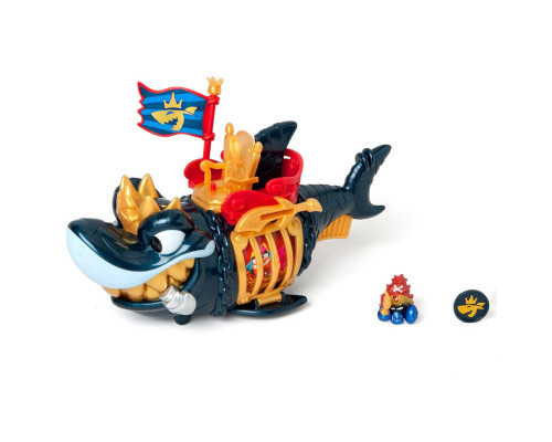 Детский игровой набор с фигурками "Королевская черная акула" PIRATIX PPXSP112IN11