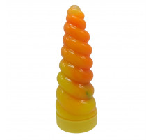 В'язка маса "Unicorn Slime" UNS-02-01U, густий лизун Orange-Yellow
