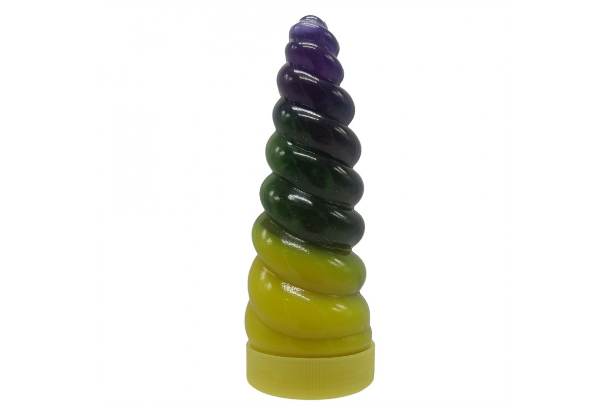 В'язка маса "Unicorn Slime" UNS-02-01U, густий лизун Yellow-Violet В'язка маса "Unicorn Slime" UNS-02-01U, густий лизун Yellow-Violet