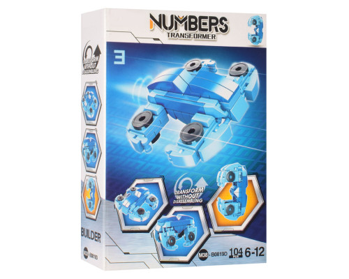 Конструктор BAMBI M38-B0819A 2в1, 86-110 деталей M38-B0819D