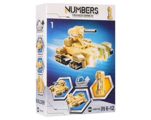 Конструктор BAMBI M38-B0819A 2в1, 86-110 деталей M38-B0819B