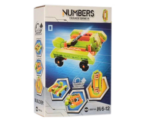 Конструктор BAMBI M38-B0819A 2в1, 86-110 деталей M38-B0819A