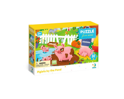 Дитячий пазл "Поросята біля ставка" 300682, 30 елементів