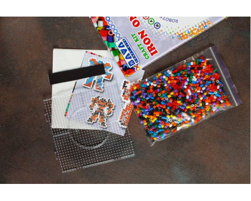 Магніти з термомозаїки "Роботи" (TM-006) набір для творчості