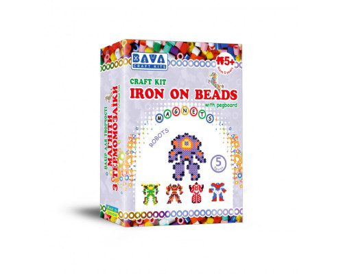 Магніти з термомозаїки "Роботи" (TM-006) набір для творчості