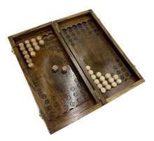 Настольная игра "Нарды деревянные" Backgammon 3  NR-3540 ручная работа
