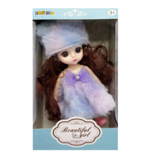 Дитяча іграшкова лялька 1361-3 шарнірна, розмір 15 см