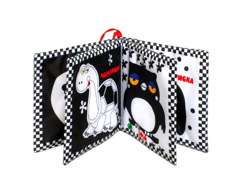 Велика м'яка книга-пищалка "Грайливе цуценя" 404256 українською